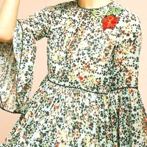 Anthropologie Embroidered tunic Dress